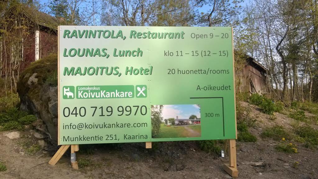 Lomakeskus Koivukankare Каарина Экстерьер фото